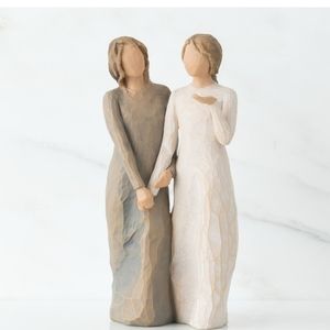 My sister, my friend willow tree figurine